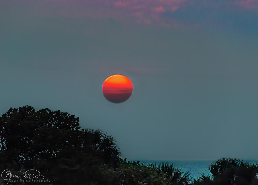 Sunset Planet Photograph by Susan Molnar