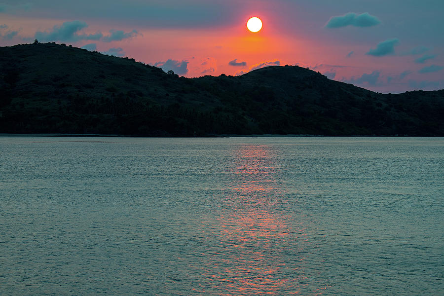 Sunset Reflection Photograph by Mark Hunter