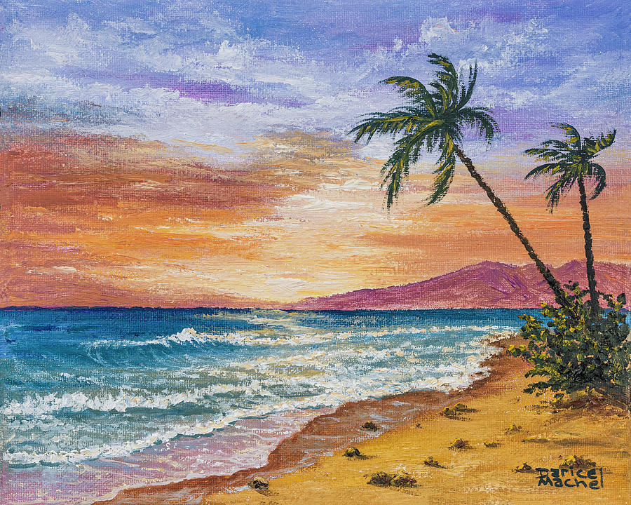 Sunset Painting - Sunset Reflections by Darice Machel McGuire