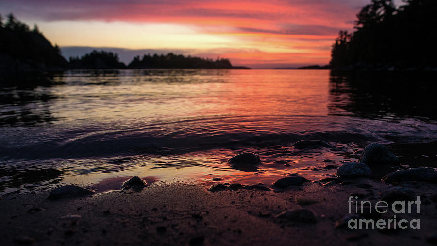 Sunset Photograph - Sunset Ripples by Joshua McCullough