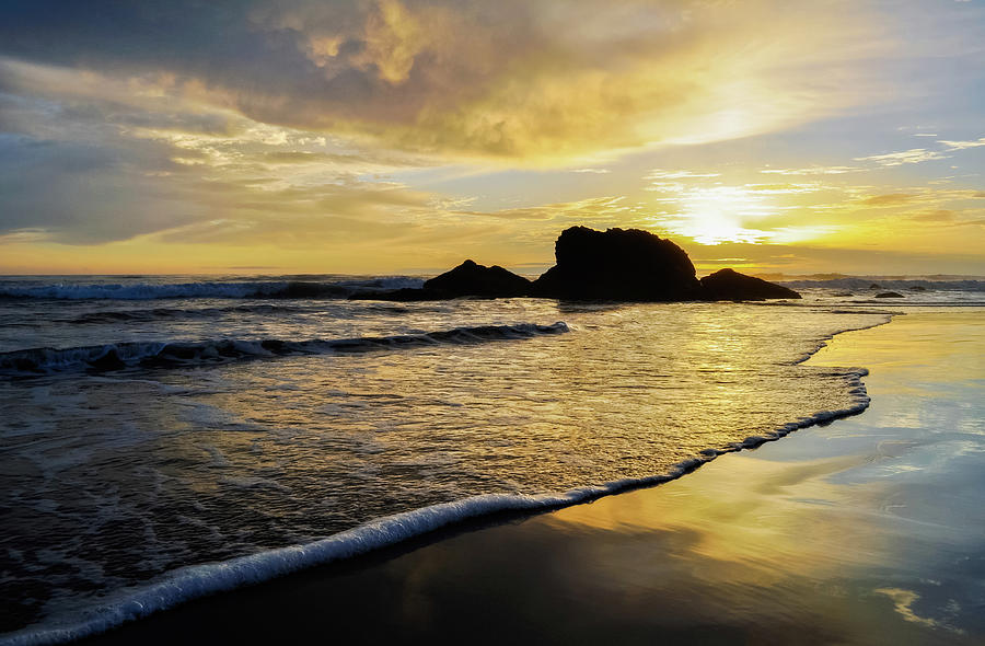 Sunset Rock Malibu Photograph by Kyle Hanson
