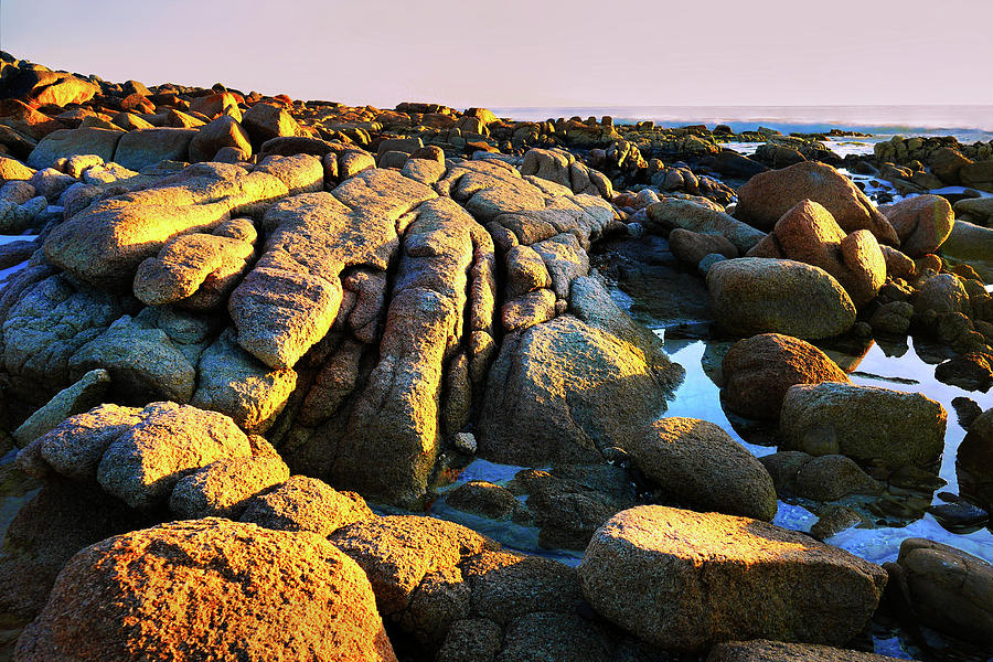 Sunset Rockscape- Freycinet Peninsular 2 Photograph by Lexa Harpell