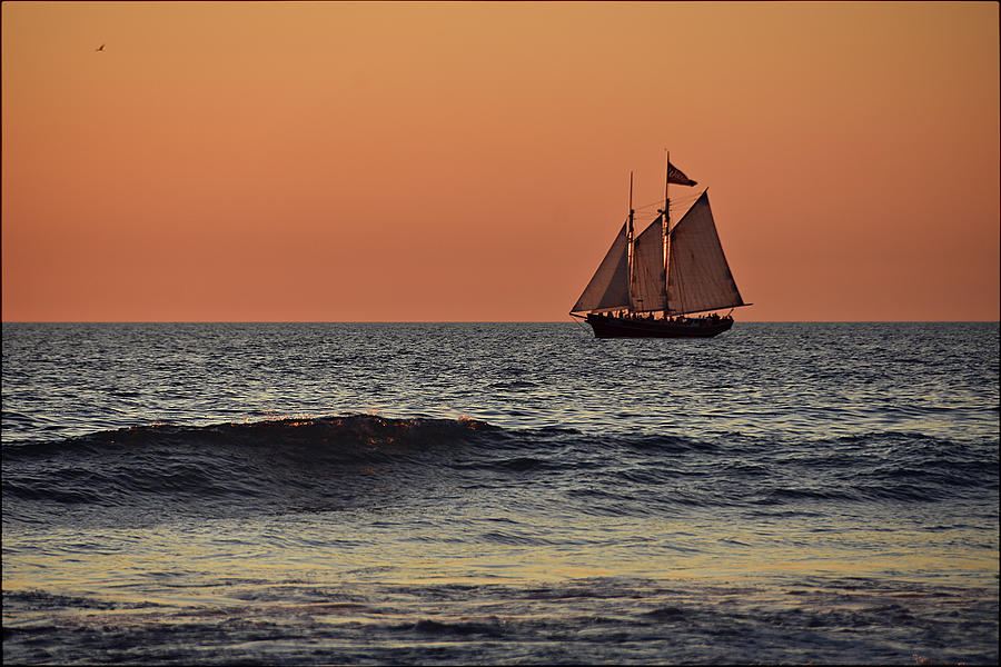 Sunset sail at Broome Photograph by Andrei SKY