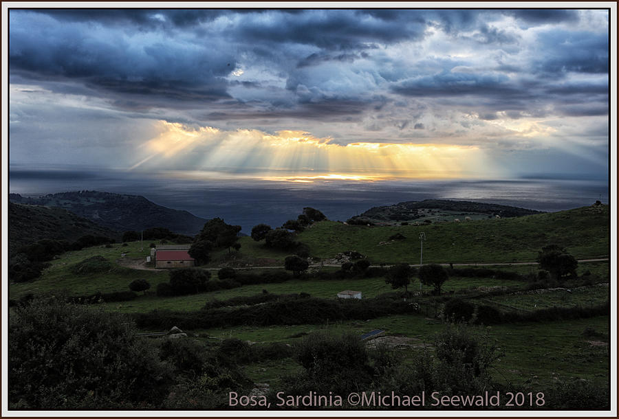 Sunset Sardinia Italy Photograph by Michael Seewald - Fine Art America