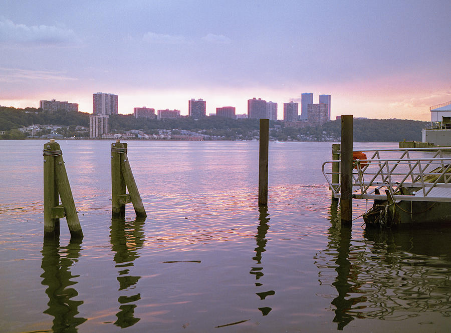 Hudson River Docks Photograph by Adrian Etheridge Fine Art America