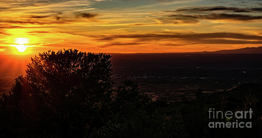 Sunset Silhouette by Susan Warren Sunset Silhouette by Susan Warren