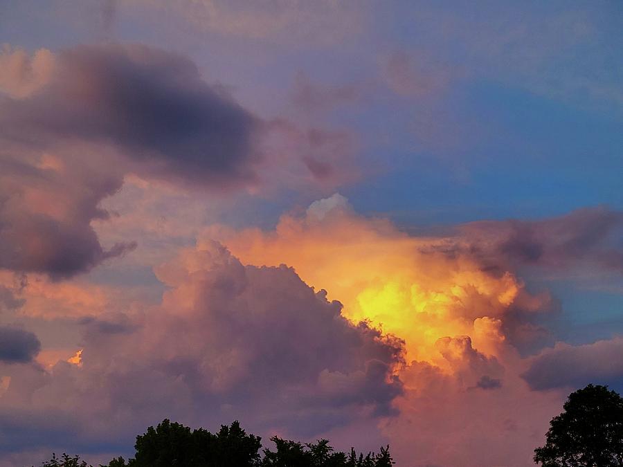 Sunset Storm 7/6/22 Photograph by Ally White