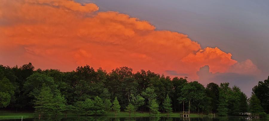 Sunset Storm Photograph by Ally White