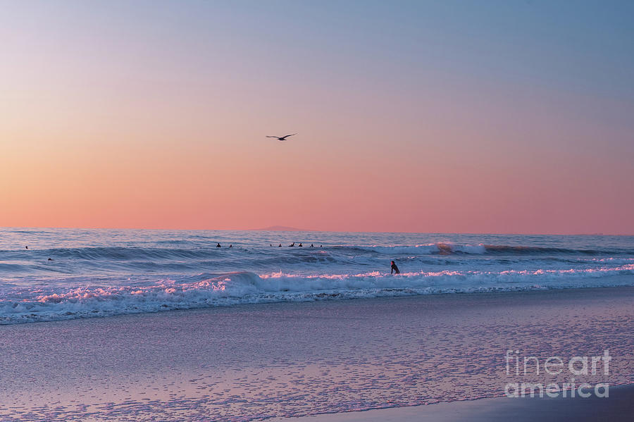 Sunset Surf Photograph by Abigail Diane Photography