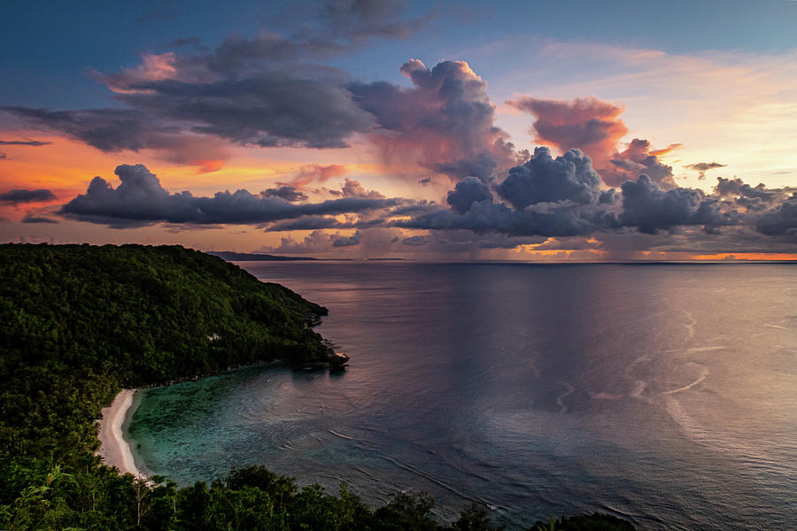 Sunset Thunder Storms- Haputo Beach, Guam Photograph by Brian Anderson Sunset Thunder Storms- Haputo Beach, Guam Photograph by Brian Anderson