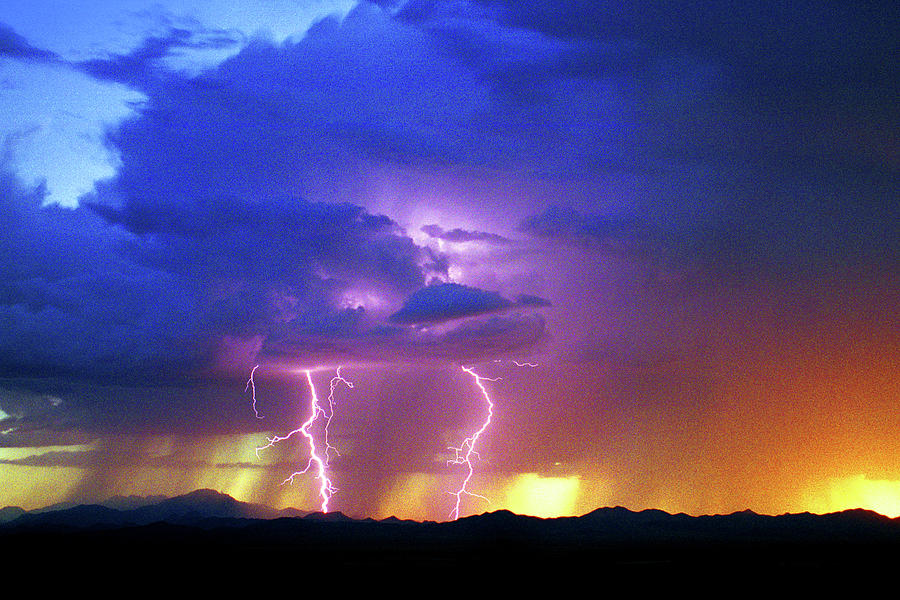 Sunset Thunderstorm Photograph by Douglas Taylor - Fine Art America
