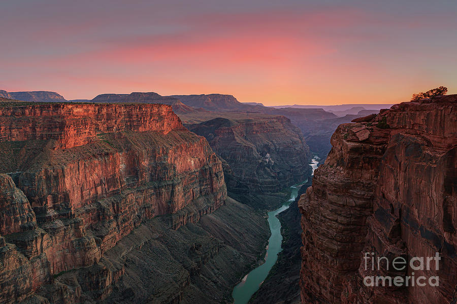 Sunset Toroweap Grand Canyon N.P North Rim Photograph by Henk Meijer Photography