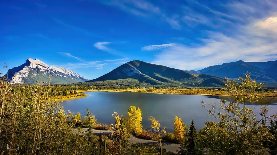 Sunset Vermilion Lakes - Banff National Park, Canada Photograph By ...