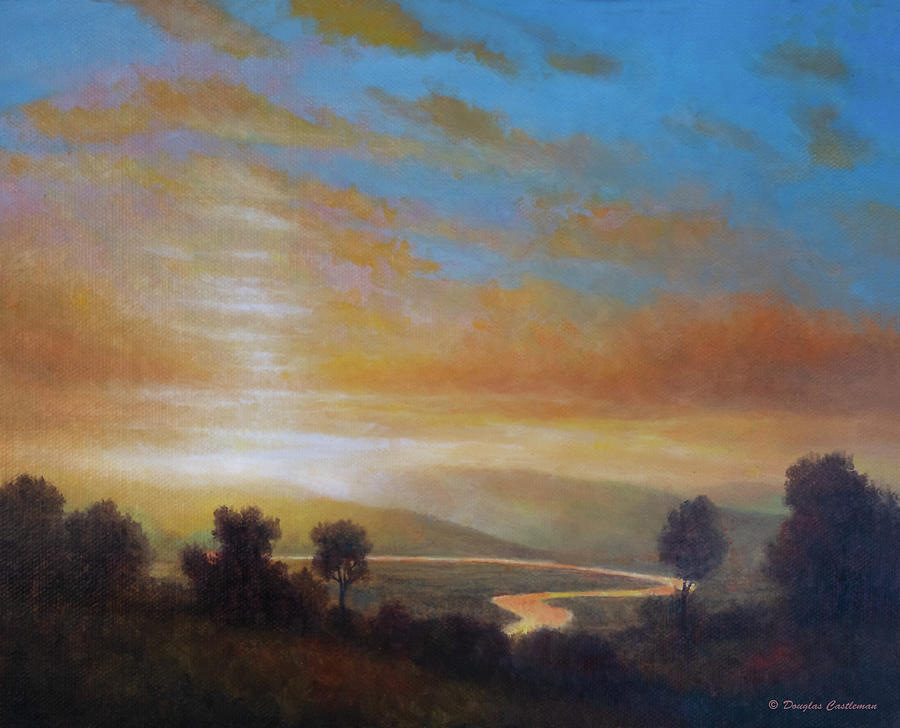 Sunset Vista Painting by Douglas Castleman