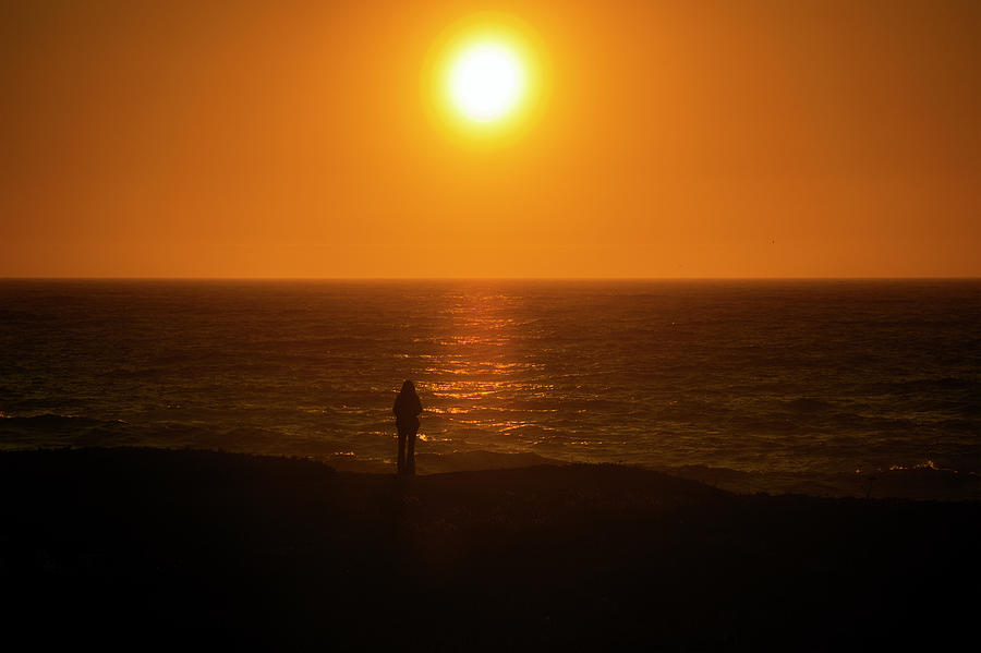 Sunset Watcher Photograph by Frank Wilson