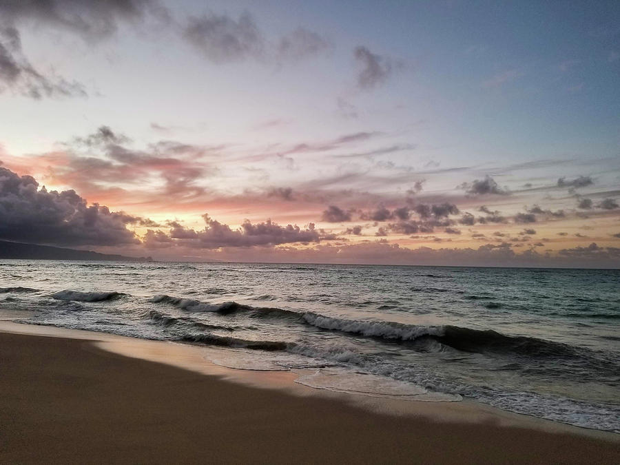 Sunset Waves on Paia Secret Beach Photograph by Sable and Palm - Fine ...