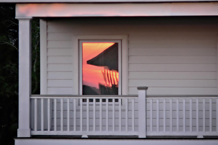 Sunset Window Photograph by Kathy K McClellan