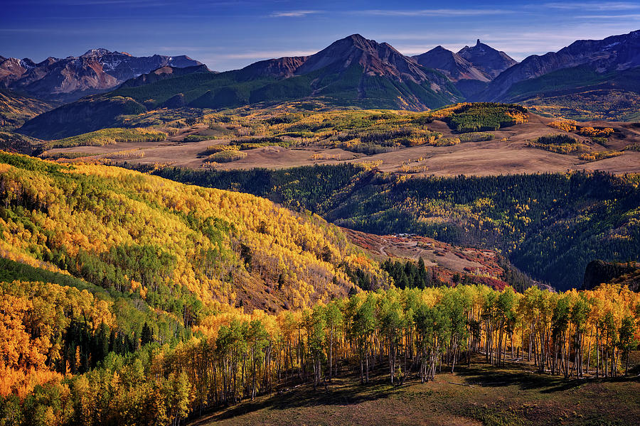 Sunshine Mountain Autumn Photograph by Rick Berk - Fine Art America