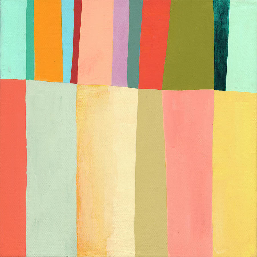 Sunshine Stripes #6 Painting by Jane Davies