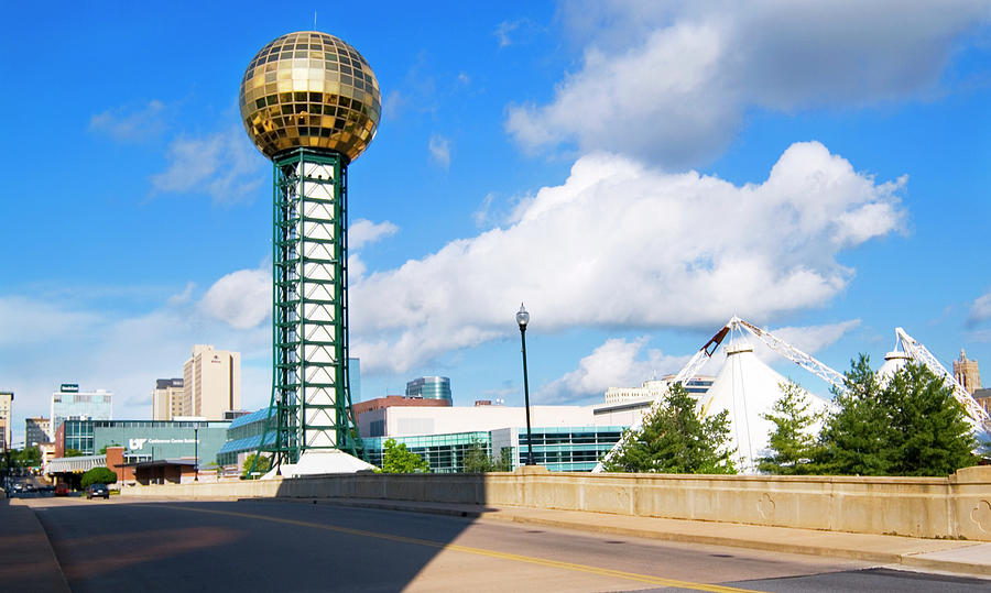 Sunsphere 1982 World Fair Grounds Knoxville TN Photograph by Bob Pardue