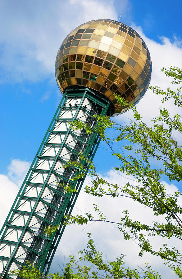 Sunsphere 1982 Worlds Fair Tennessee Photograph by Bob Pardue