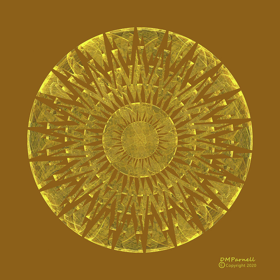 Sunstar Digital Art by Diane Parnell