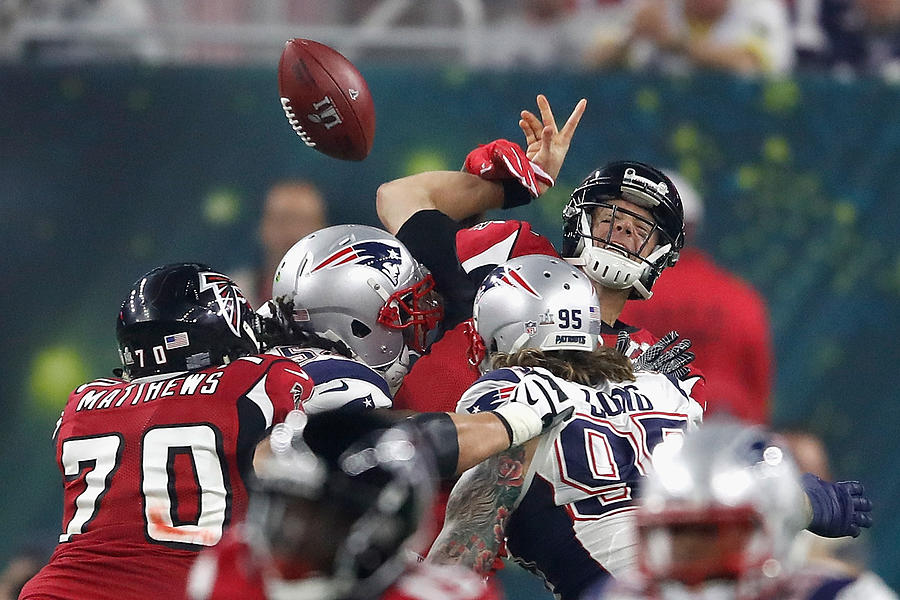 Super Bowl LI - New England Patriots v Atlanta Falcons Photograph by Gregory Shamus