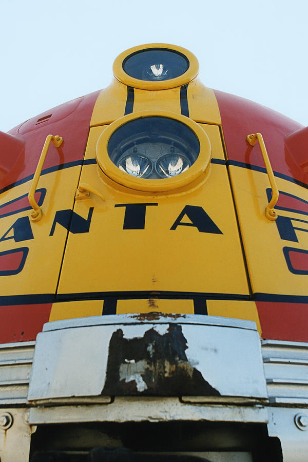 Super Chief -- Santa Fe EMD F7 at the California State Railroad Museum in Sacramento, California Photograph by Darin Volpe