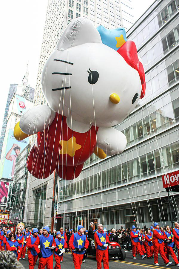Super Cute Hello Kitty at Macys Parade Photograph by Mark Chandler Pixels