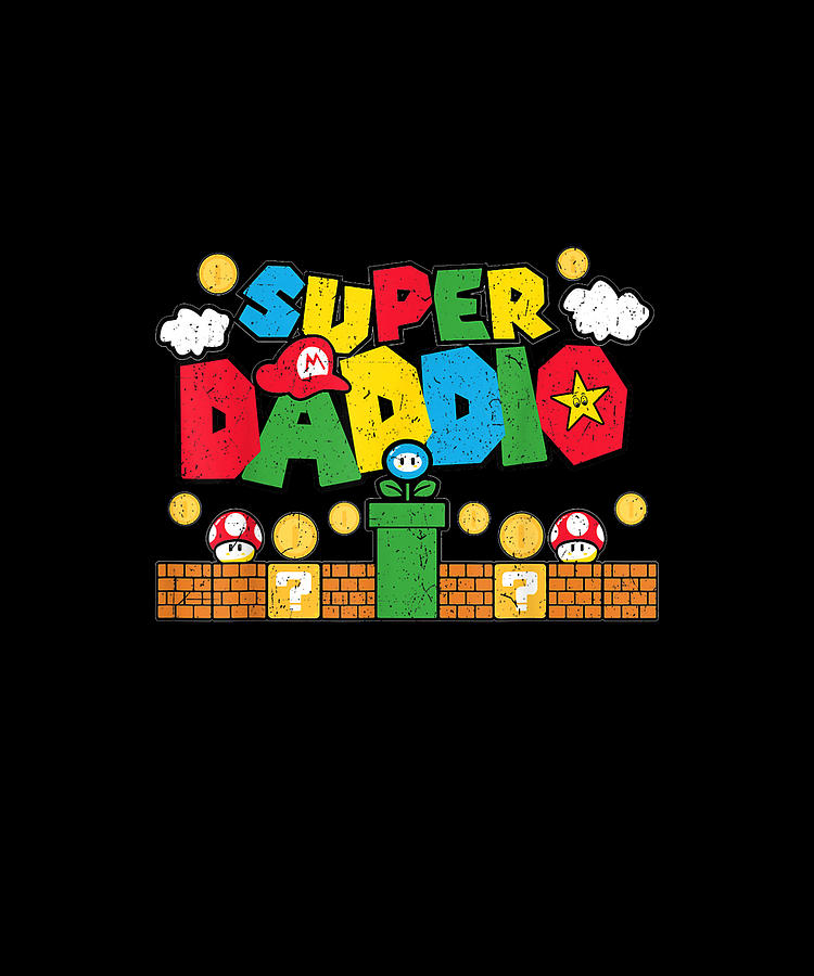 Super Daddio Digital Art by Super Mario - Fine Art America