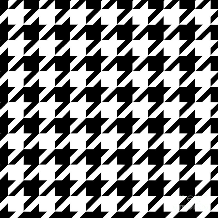 Houndstooth seamless pattern vintage Royalty Free Vector