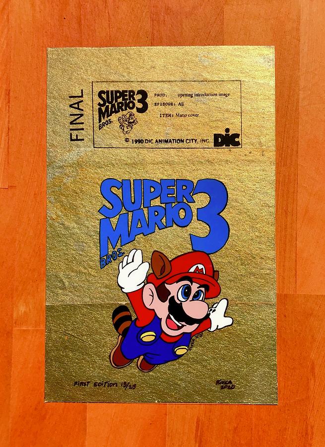 how much is an old super mario bros beach towel