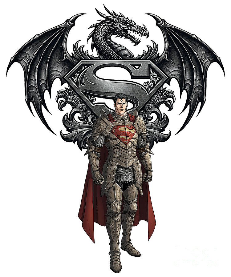 Super Medieval Digital Art by Jonas Luis