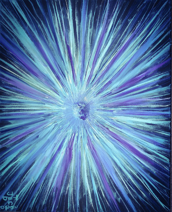 Super Nova 2020 Painting by Ted Jec
