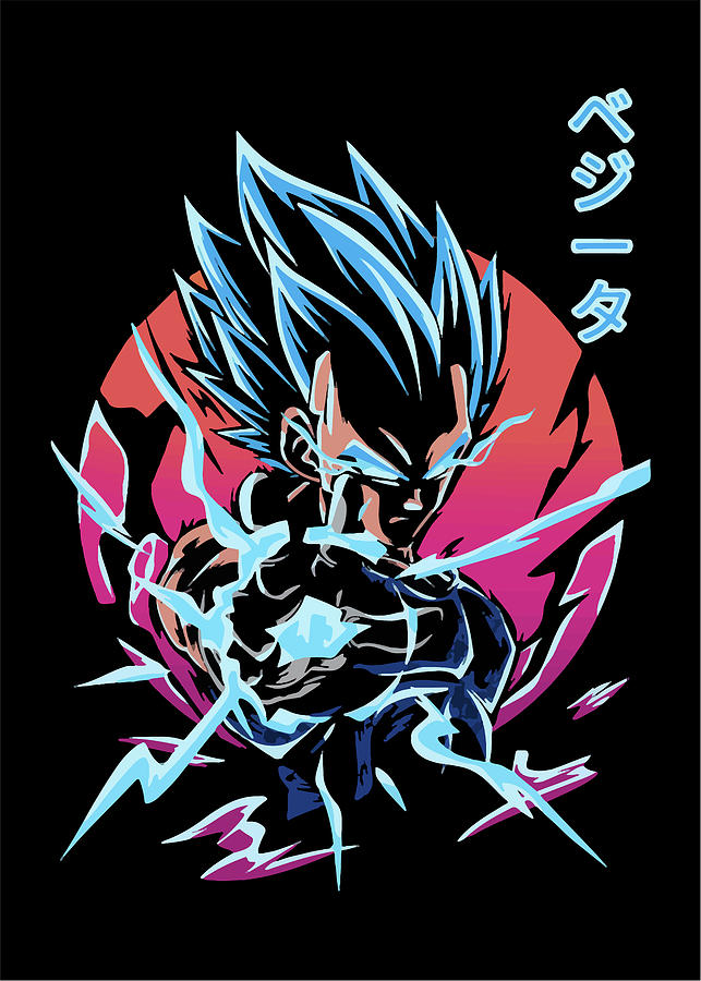 Super Saiyan Vegeta Digital Art By Faissal Thomas - Fine Art America