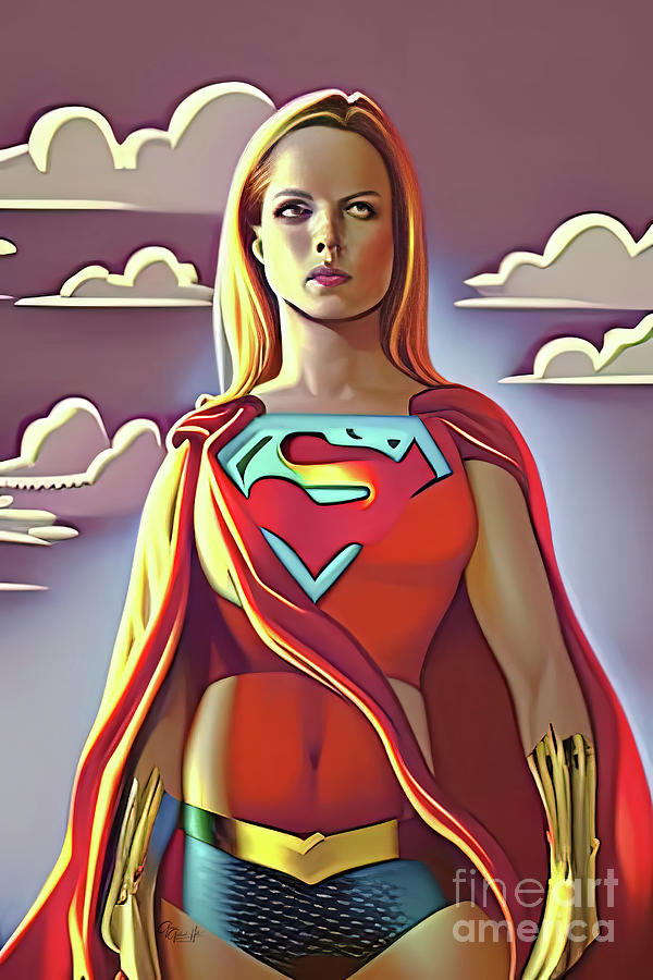 Super Woman in AI Signature Collection Photograph by Gina Geldbach-Hall ...