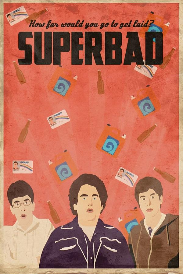 Superbad Poster Digital Art by Joshua Williams Pixels