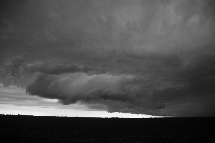 Supercell Encounter before Nightfall 016 Photograph by Dale Kaminski