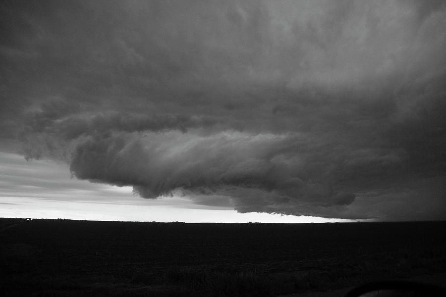 Supercell Encounter before Nightfall 018 Photograph by Dale Kaminski
