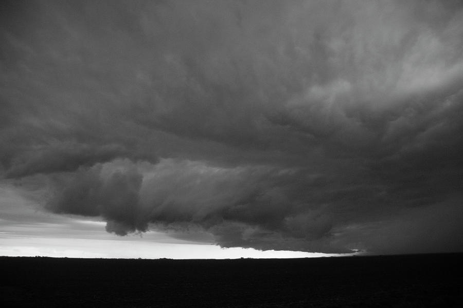 Supercell Encounter before Nightfall 022 Photograph by Dale Kaminski
