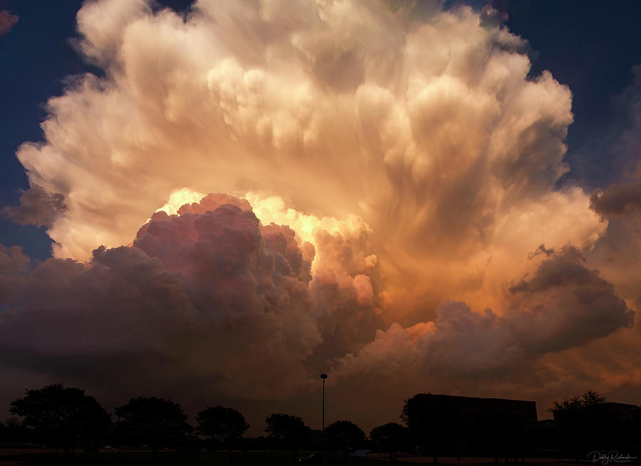Supercell Storm Cloud Photograph by Debby Richards