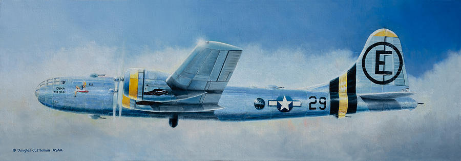 Superfortress Painting by Douglas Castleman