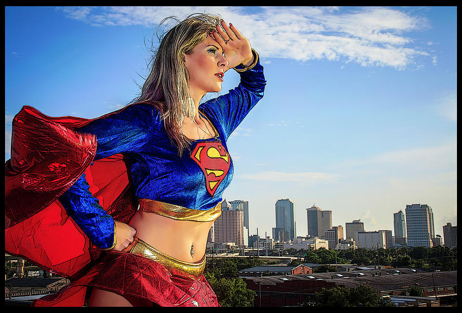 Supergirl #2 Photograph by Christopher W Weeks
