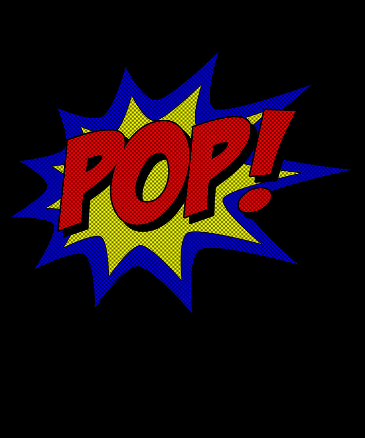 Superhero Pop Digital Art by Flippin Sweet Gear