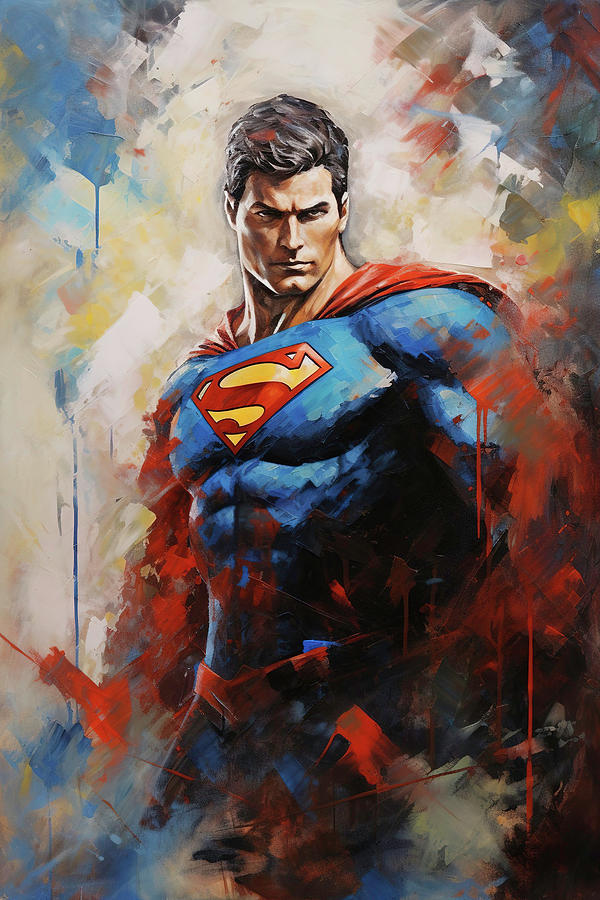 Superman Abstract Photograph by Athena Mckinzie - Fine Art America