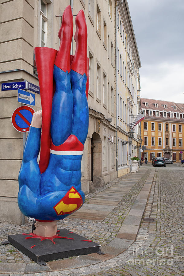Superman has bad days too Photograph by Patricia Hofmeester