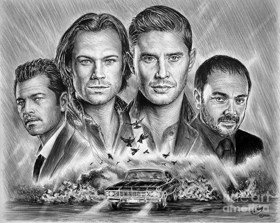Supernatural Drawing by Andrew Read Fine Art America