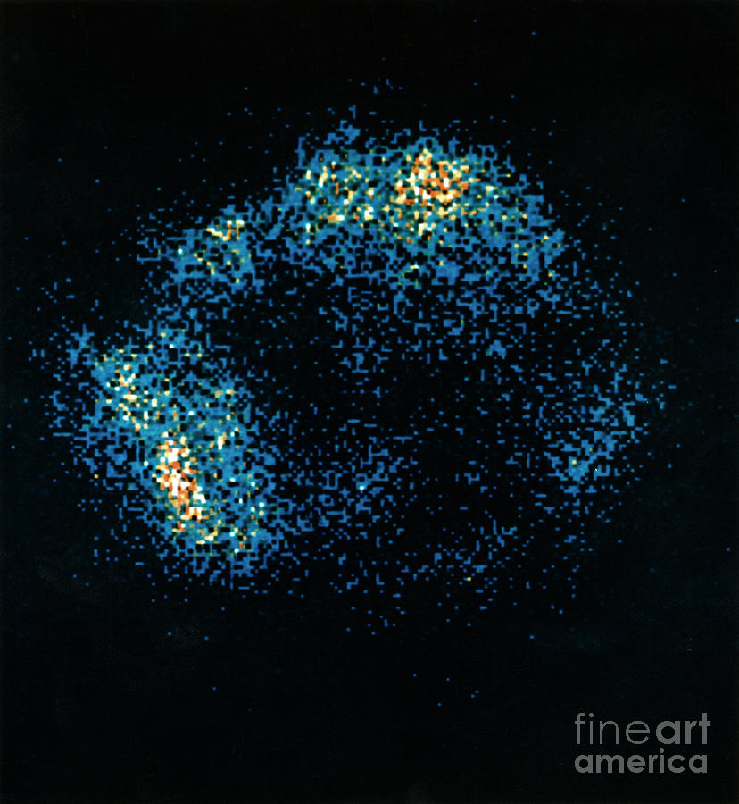 Supernova Remnant, 1990 Photograph by Granger