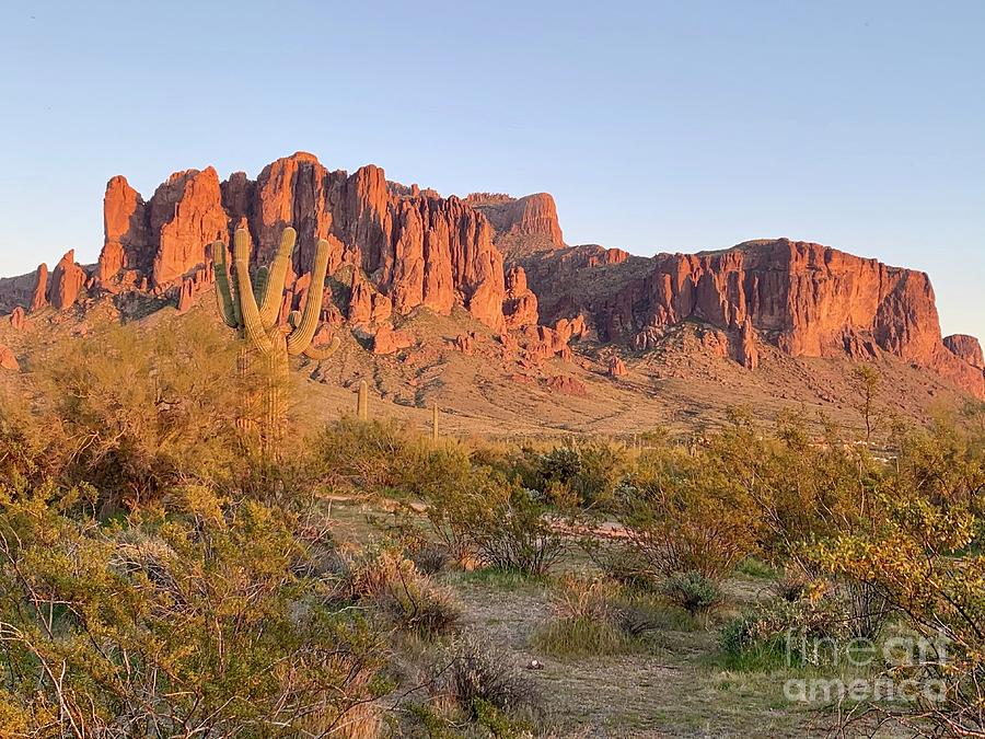 Superstition Mountain Photograph