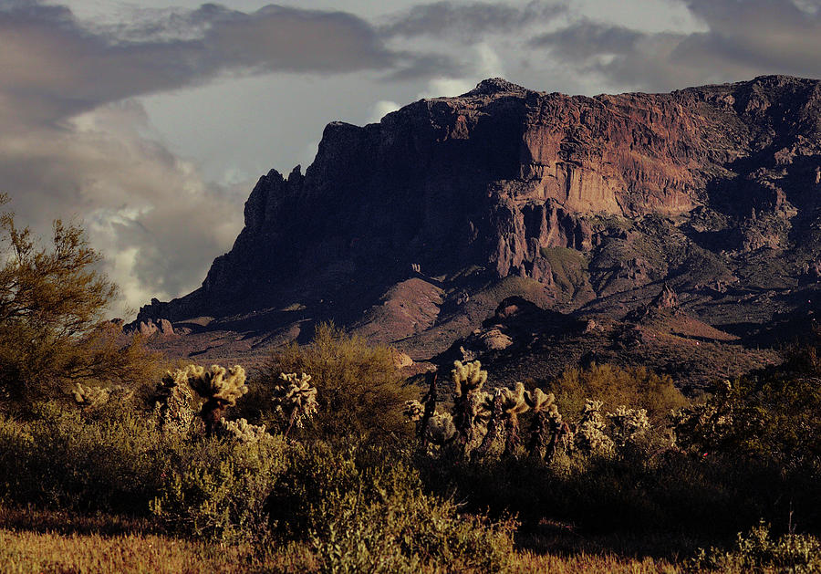 Superstition Mountains 5 Photograph by Jim Painter